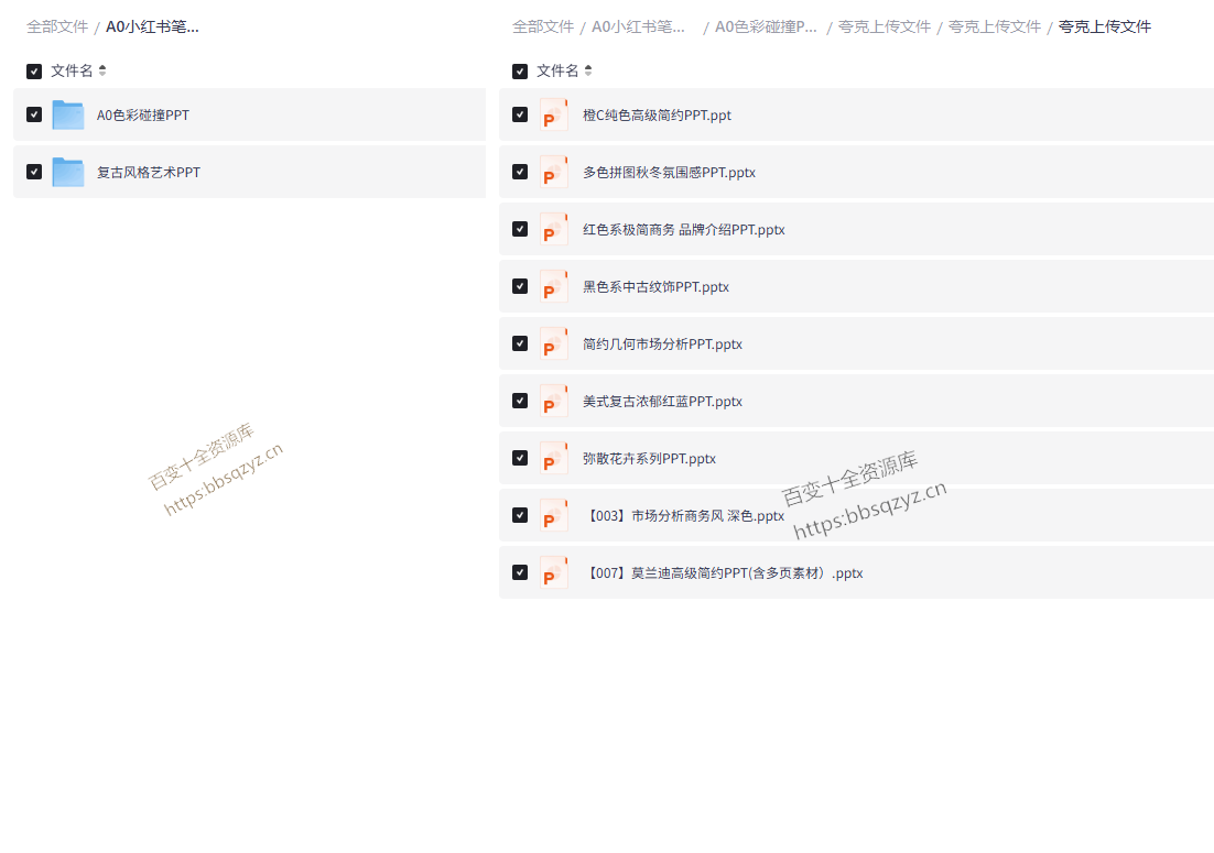 A0小红书同款-百变十全资源站---打造史上资源最全的网站